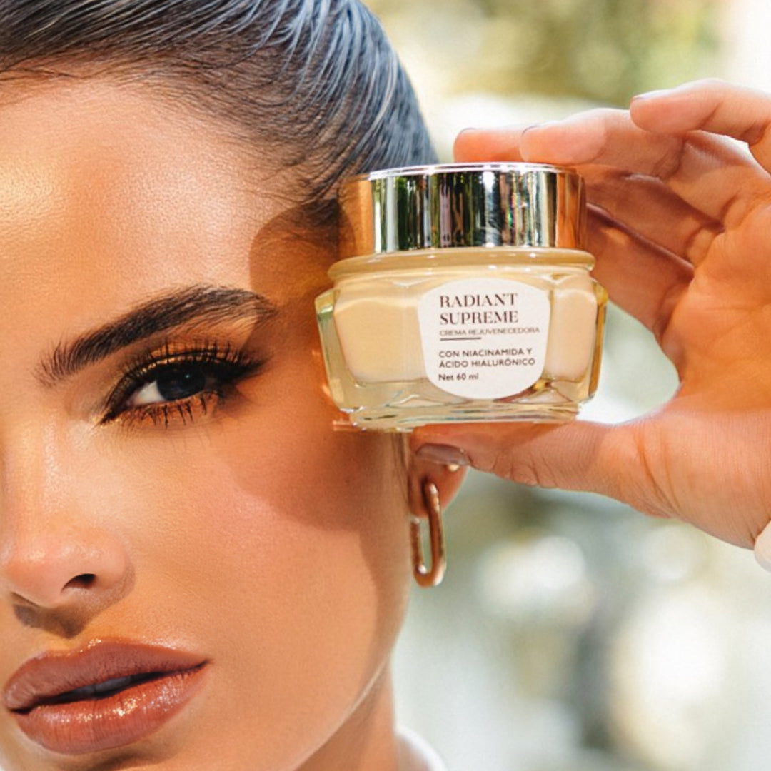 Crema Rejuvenecedora Linea Radiant 5 | Anyeluz Resultados Reales
