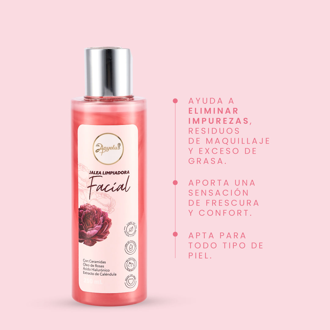 Jalea Limpiadora Facial - 3 | Anyeluz Resultados Reales