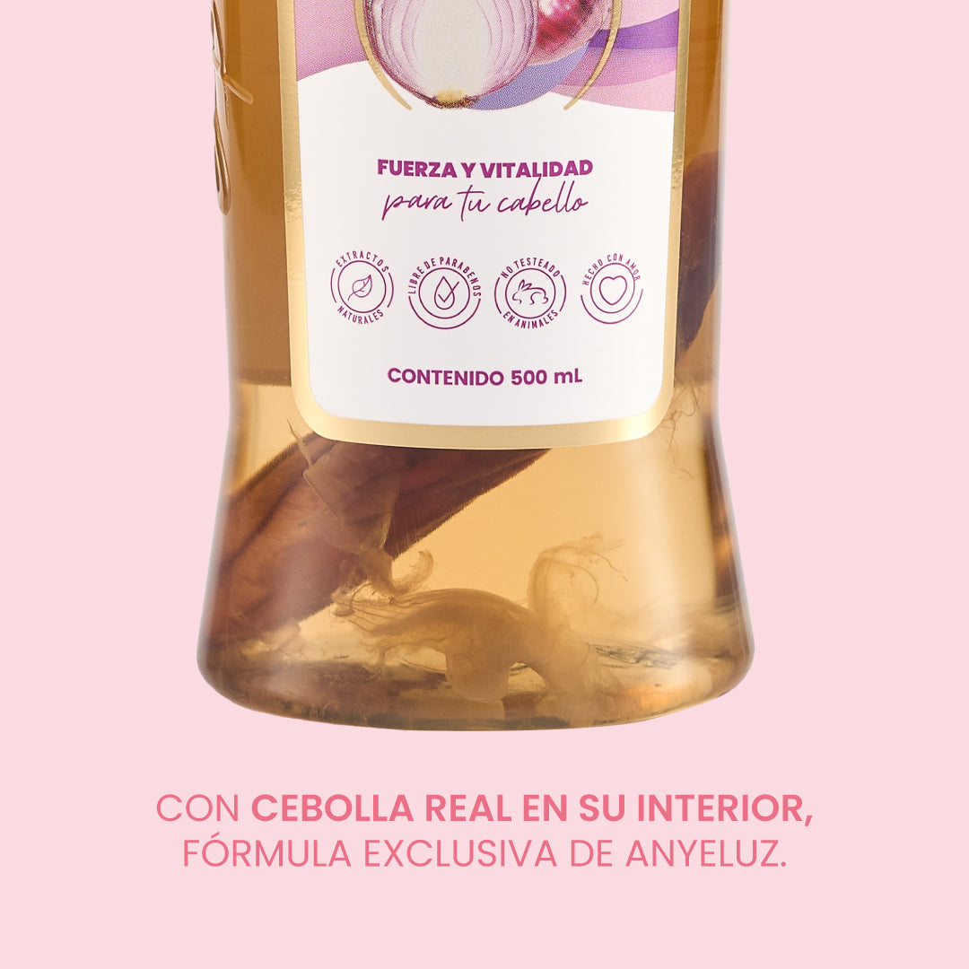 Shampoo de Cebolla - 6 | Anyeluz Resultados Reales