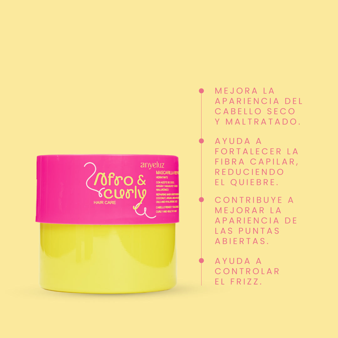 Mascarilla Afro y Curly - 4 | Anyeluz Resultados Reales