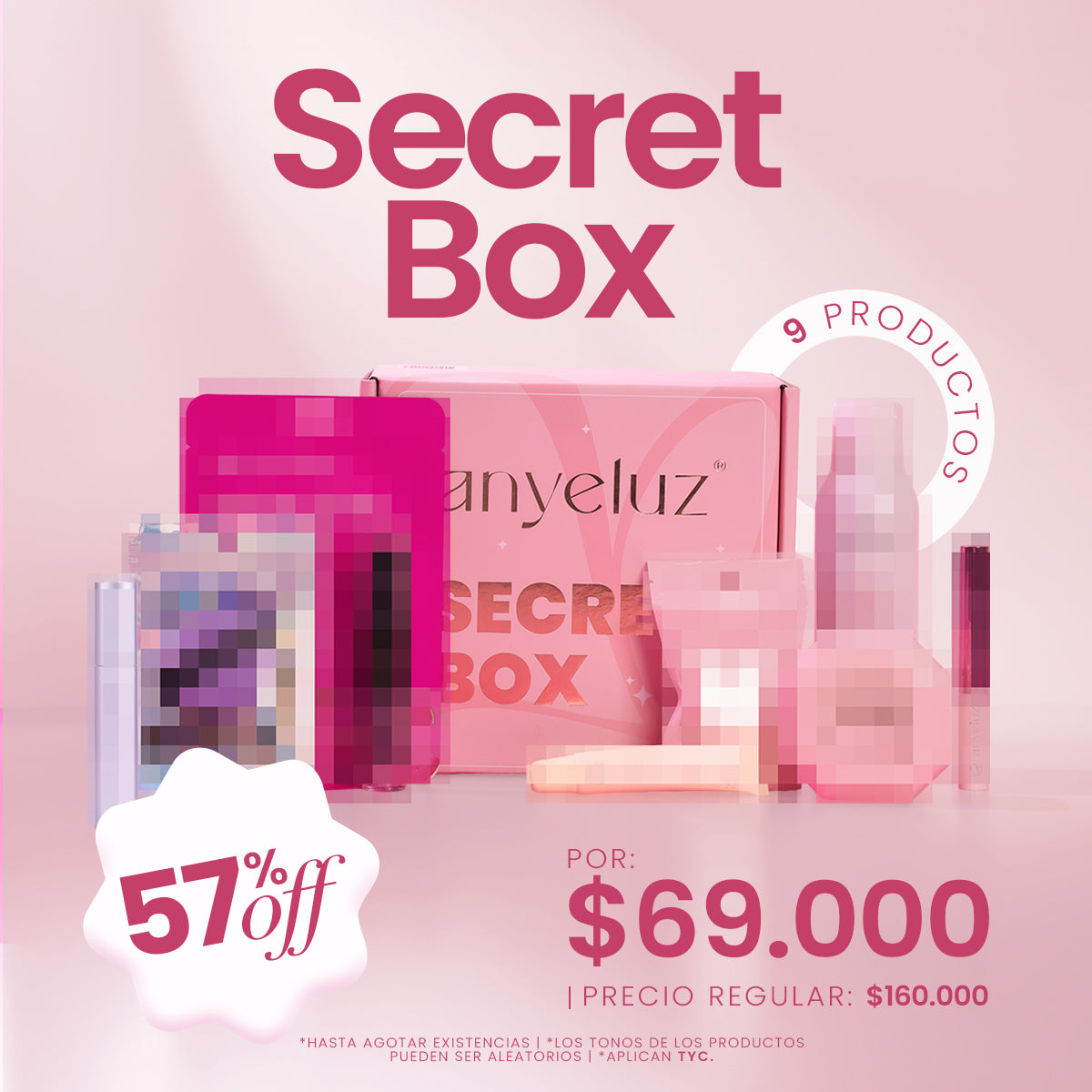 Secret Box Maquillaje y Skincre 1 | Anyeluz