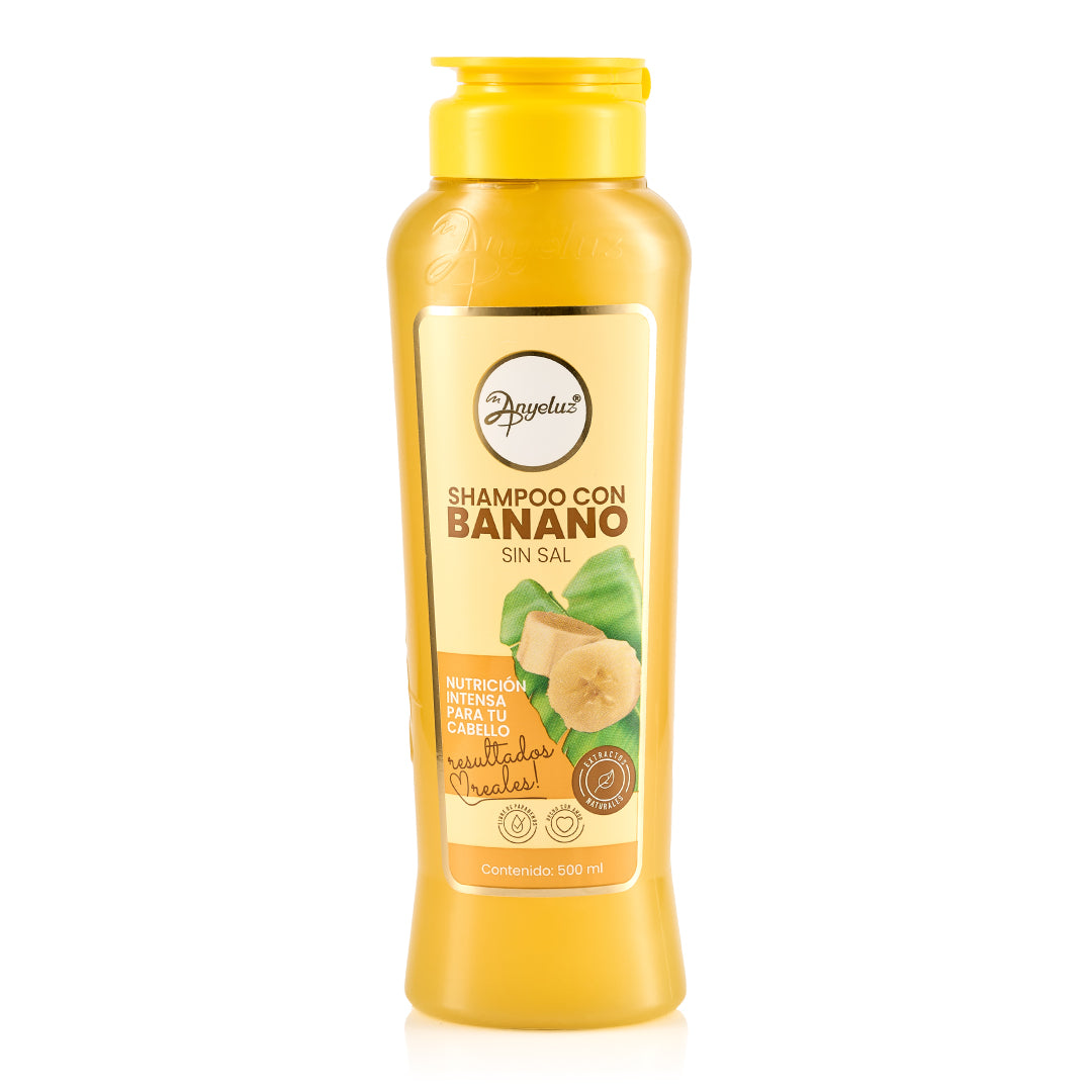 Shampoo con Banano - 1 | Anyeluz Resultados Reales