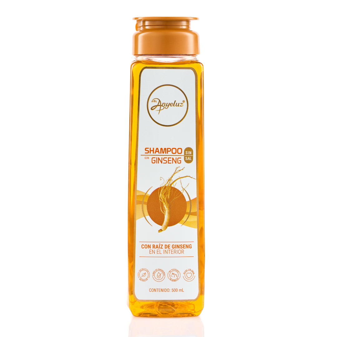 Shampoo con Ginseng - 1 | Anyeluz Resultados Reales