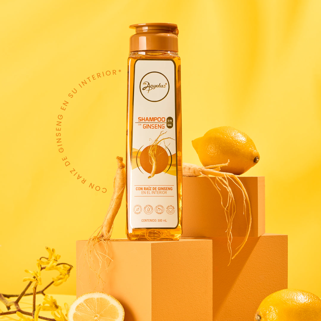 Shampoo con Ginseng - 5 | Anyeluz Resultados Reales