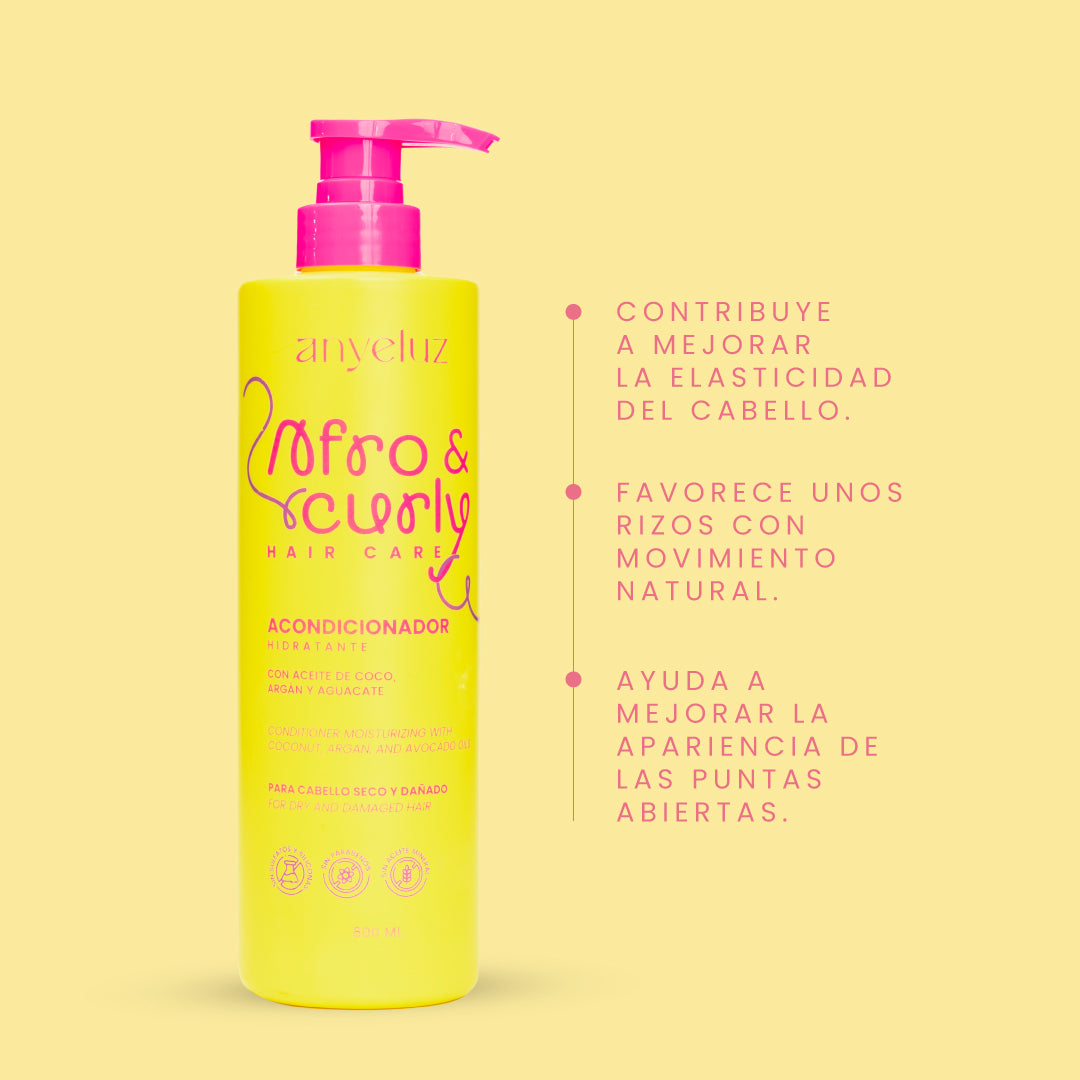 Acondicionador Afro & Curly - 4 | Anyeluz Resultados Reales