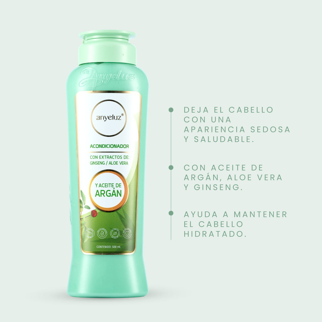 Acondicionador Ginseng y Aloe Vera -2 | Anyeluz Resultados Reales
