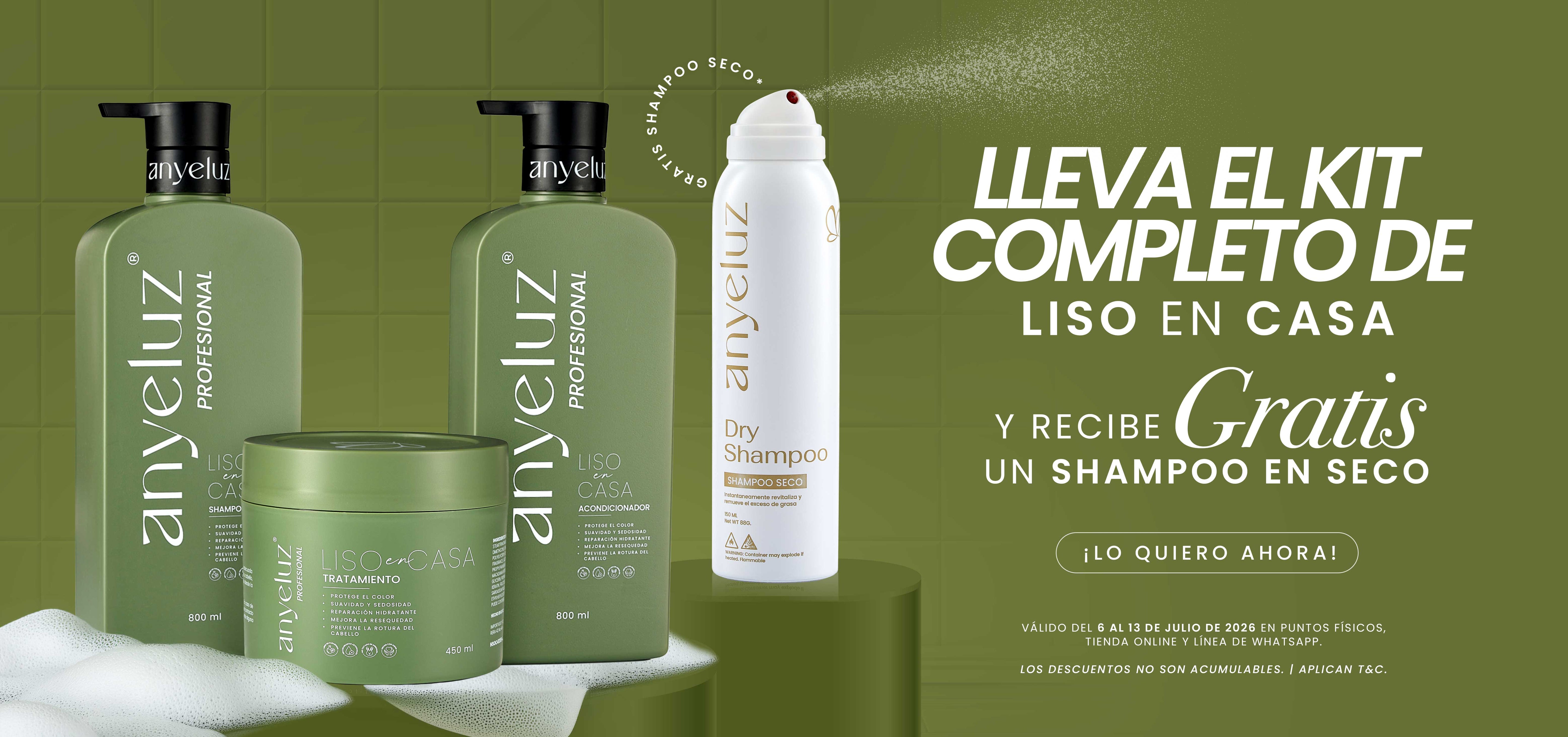 Promo Liso en Casa Web