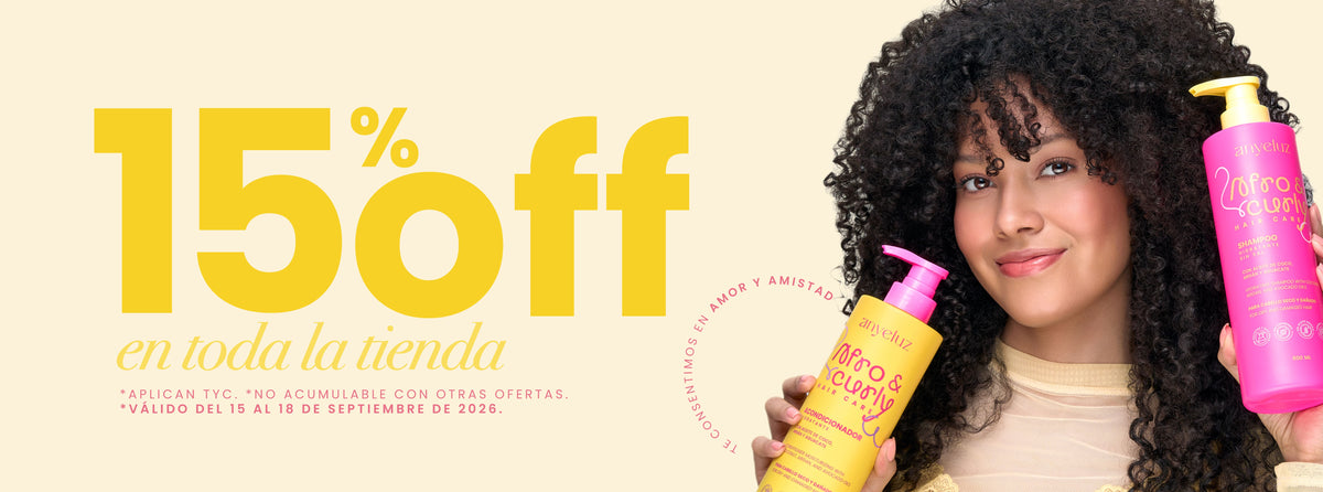 15% off Toda la Tienda Web | Anyeluz Resultados Reales
