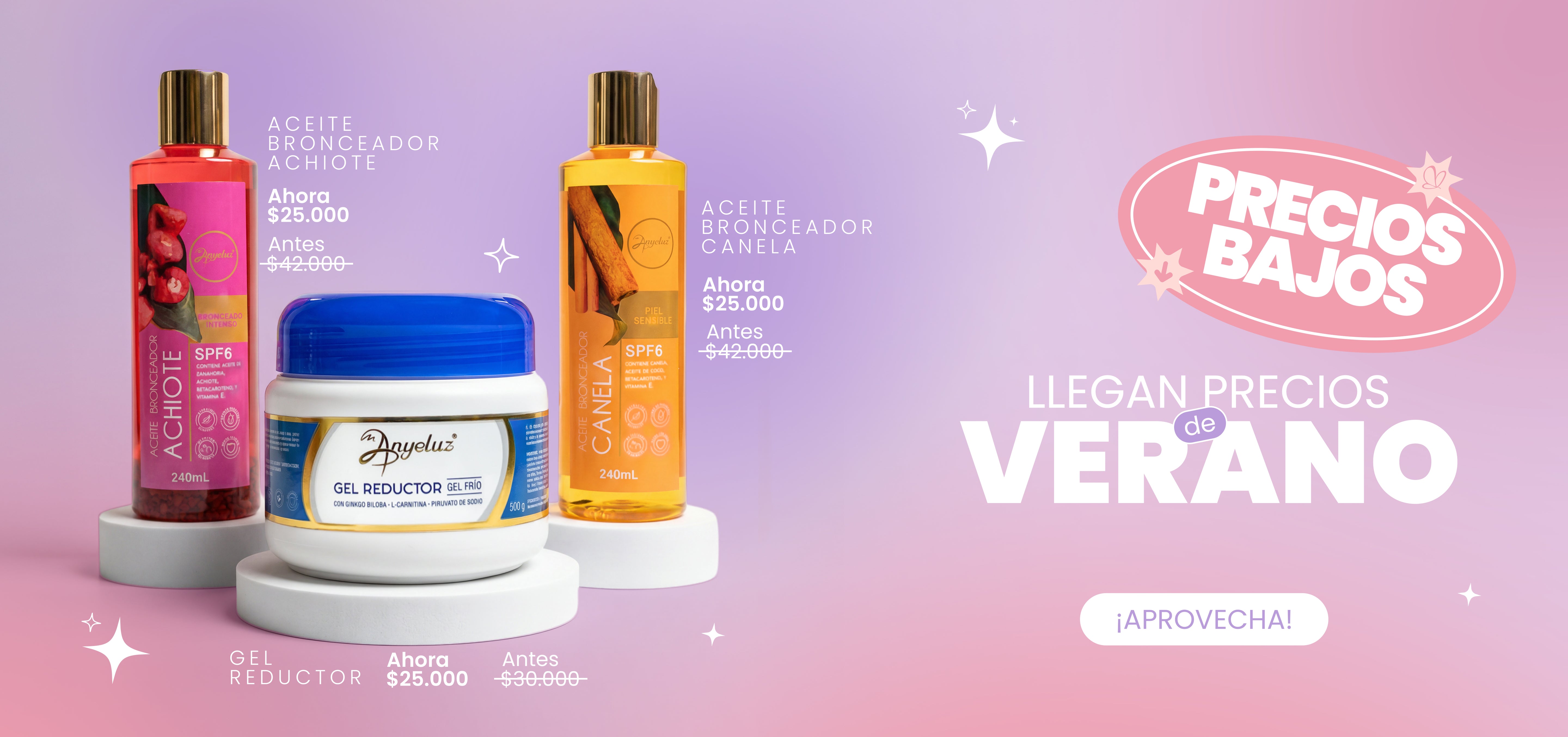 Descuentos Anyeluz Desktop