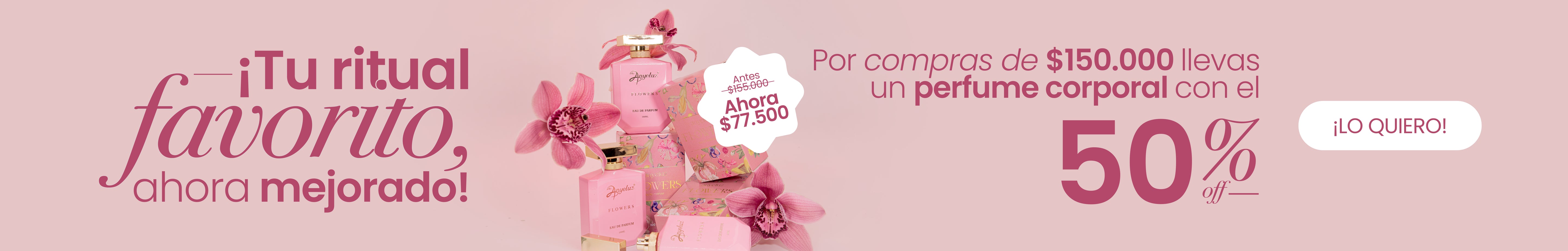 Landing Promo Perfumes Anyeluz Web