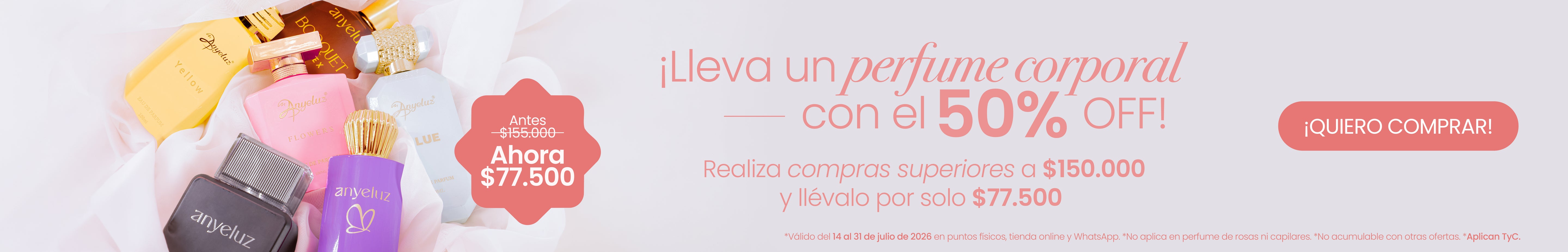 Promo Perfumes Anyeluz Web