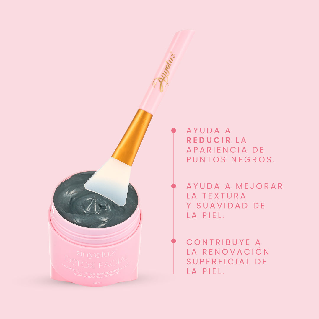 Detox Facial Carbón Activado - 2 | Anyeluz Resultados Reales