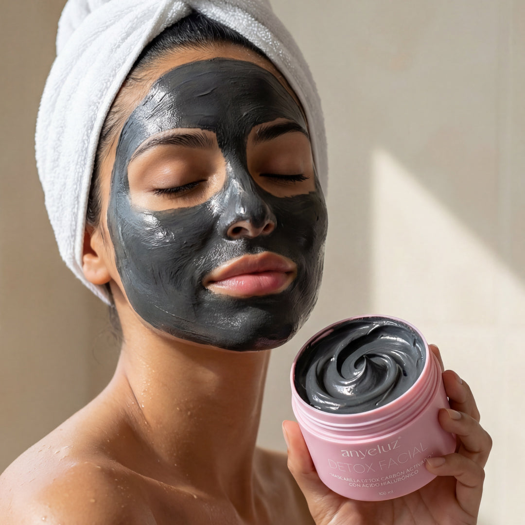 Detox Facial Carbón Activado - 5 | Anyeluz Resultados Reales