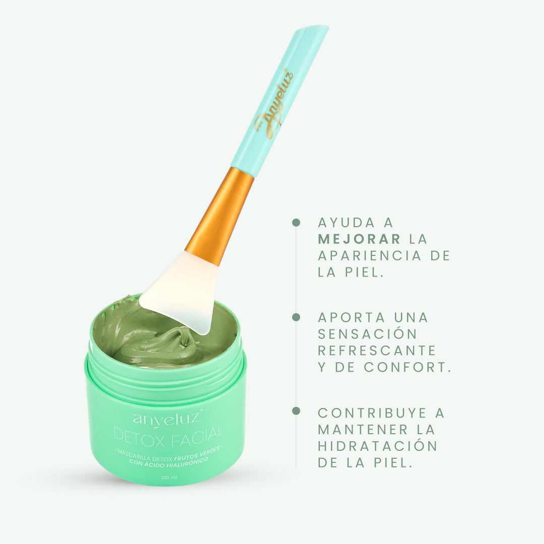 Detox Facial Frutos Verdes - 2 | Anyeluz Resultados Reales