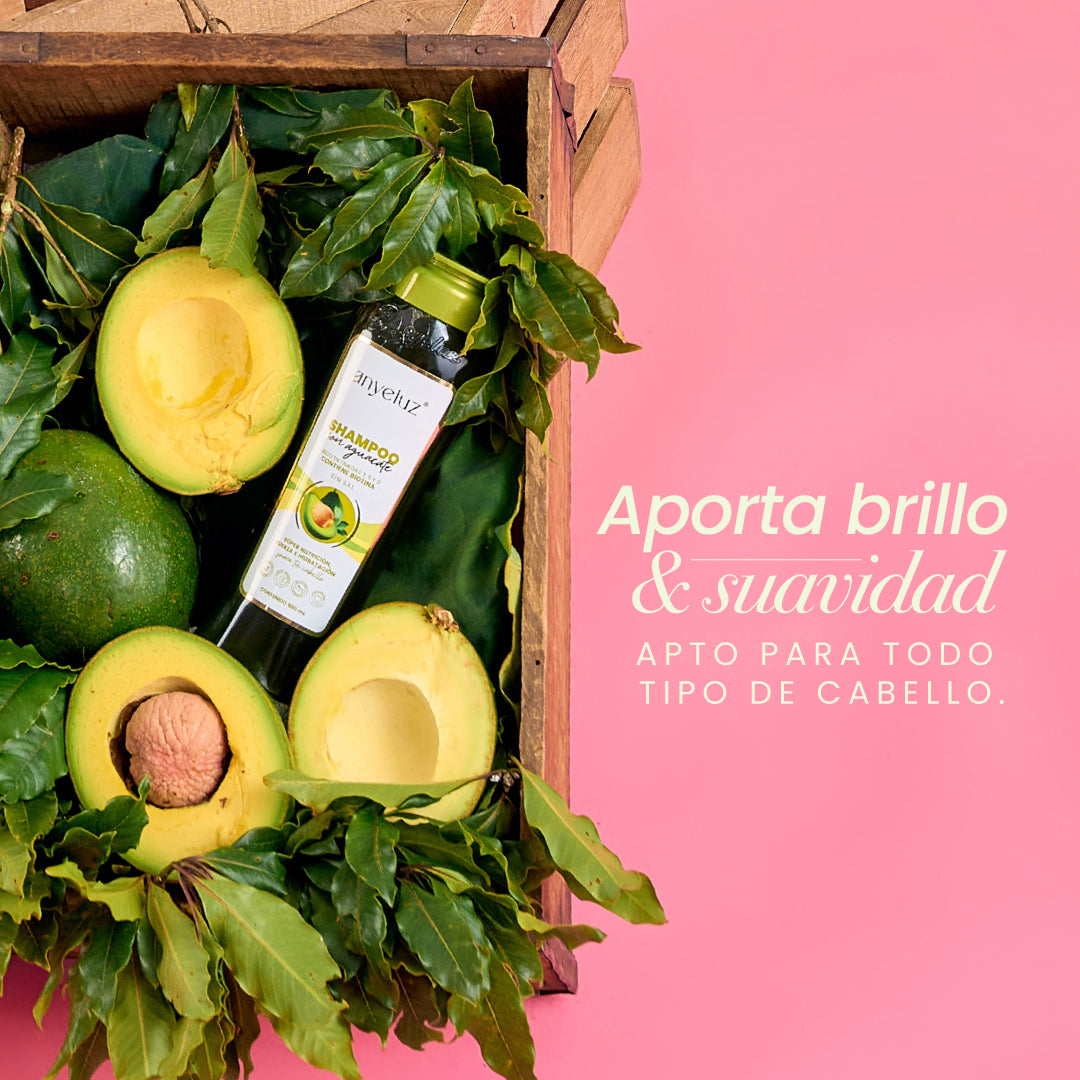 Shampoo con Aguacate sin Sal - 5 | Anyeluz Resultados Reales
