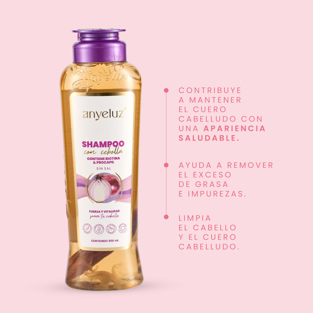 Shampoo de Cebolla - 4 | Anyeluz Resultados Reales
