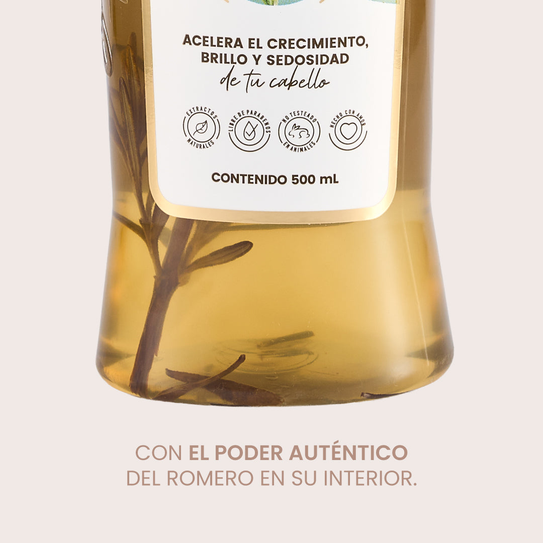 Shampoo con Romero - 6 | Anyeluz Resultados Reales