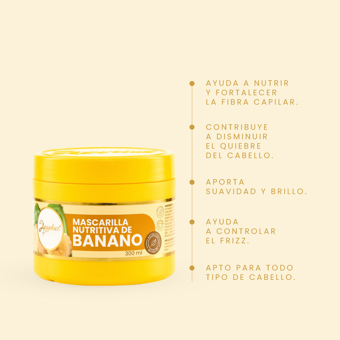 Mascarilla de Banano - 2 | Anyeluz Resultados Reales