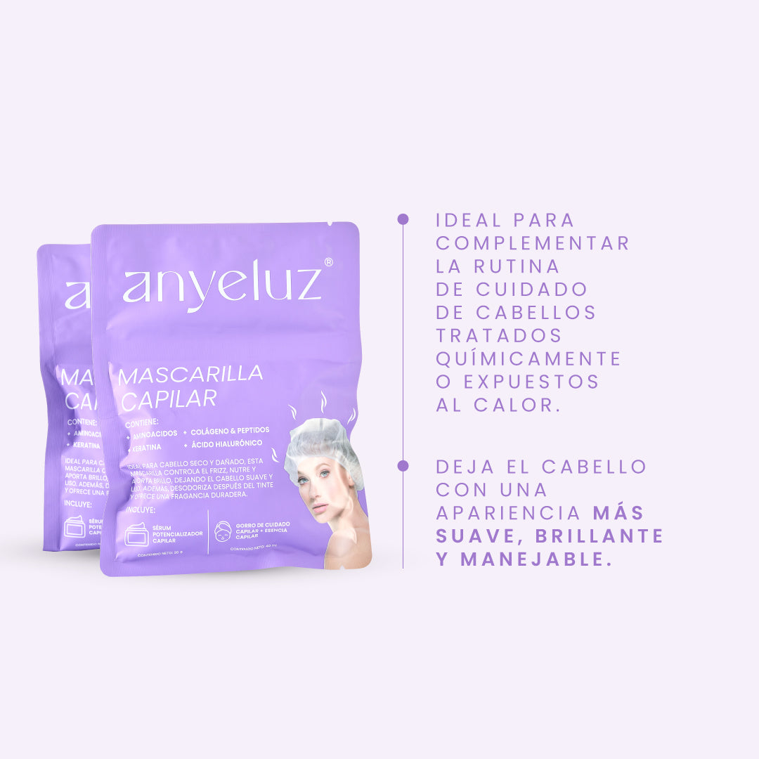 Mascarilla Capilar - 4 | Anyeluz Resultados Reales