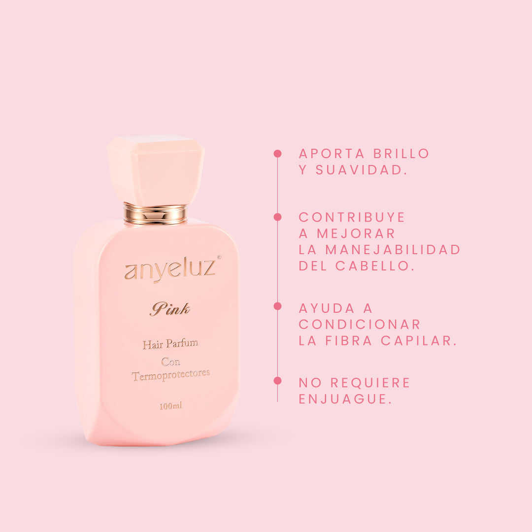 Perfume Capilar Pink - 4 | Anyeluz Resultados Reales
