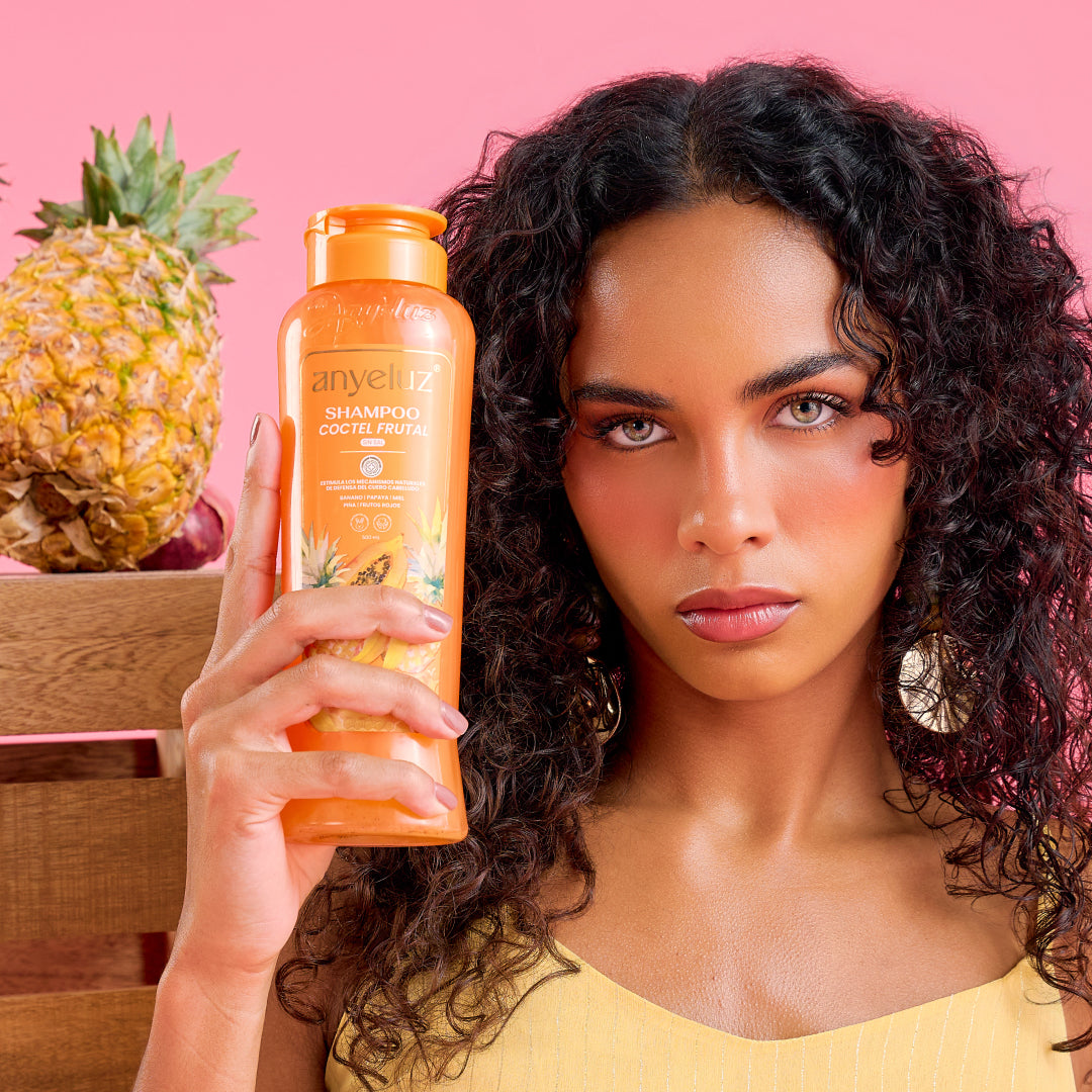 Shampoo Coctel de Frutas - 2 | Anyeluz Resultados Reales