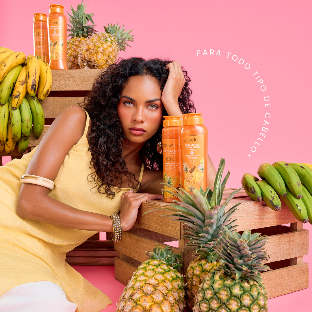 Shampoo Coctel de Frutas - 6 | Anyeluz Resultados Reales