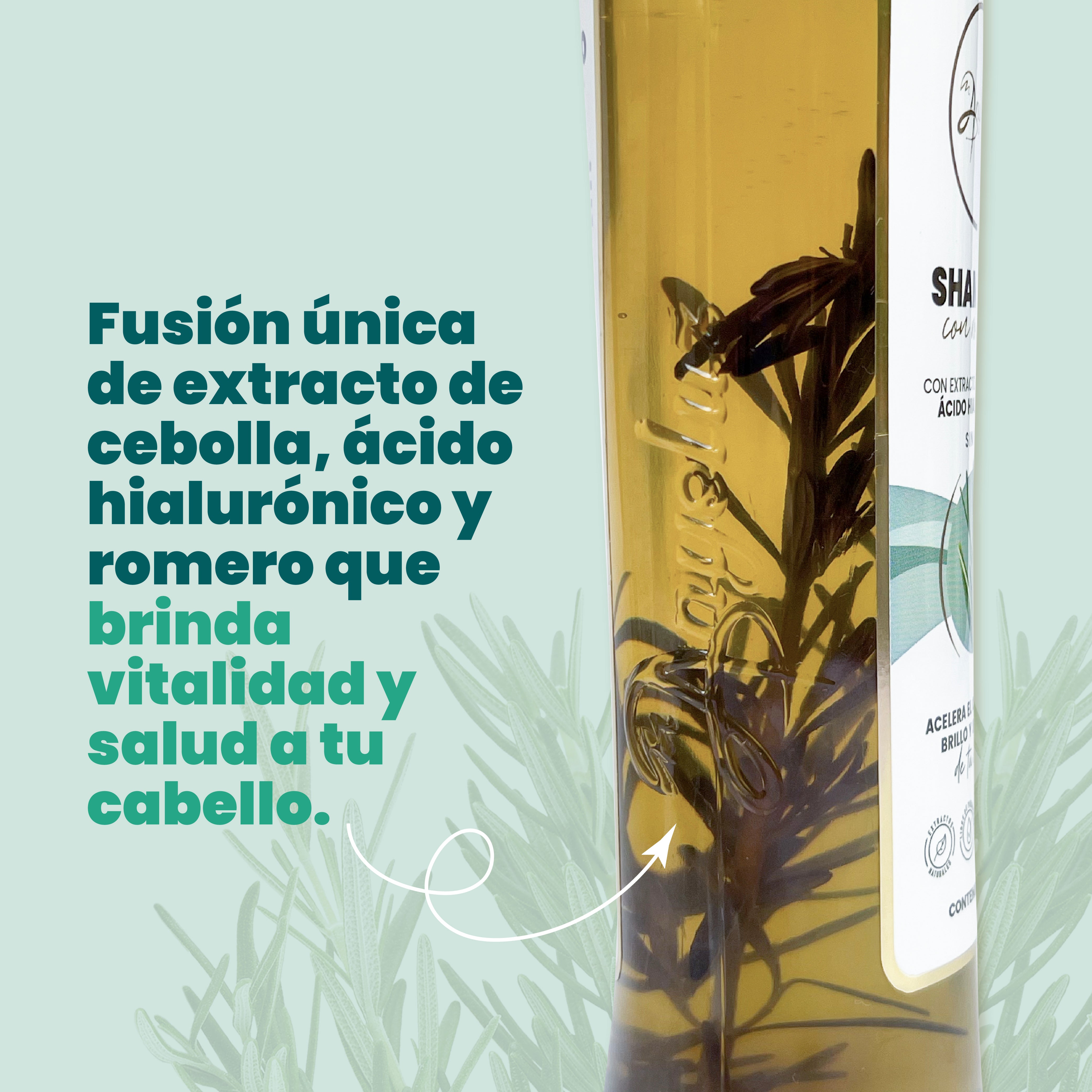 Shampoo de romero (Crecimiento capilar) ANYELUZ Anyeluz