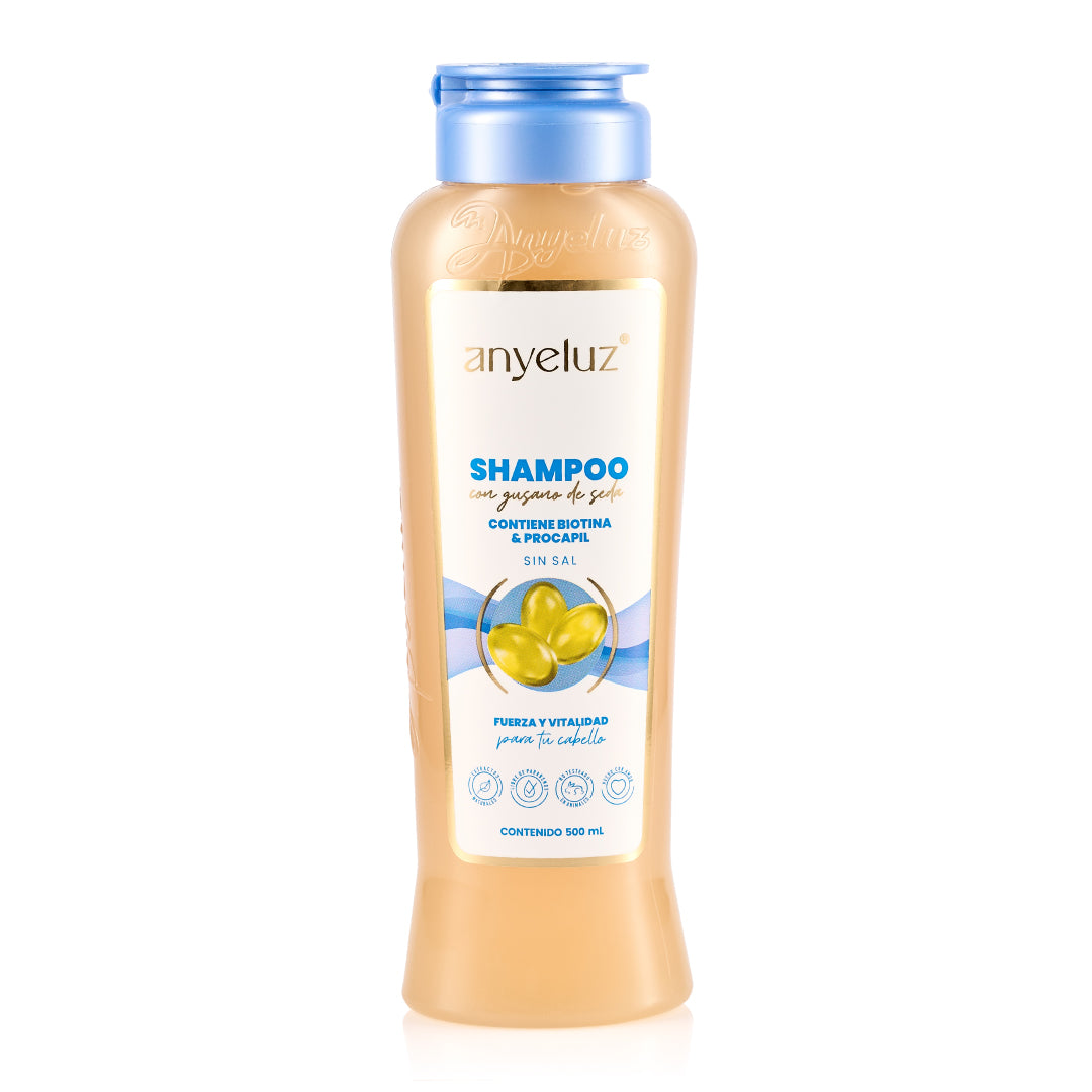 Shampoo Gusano de Seda - 1 | Anyeluz Resultados Reales