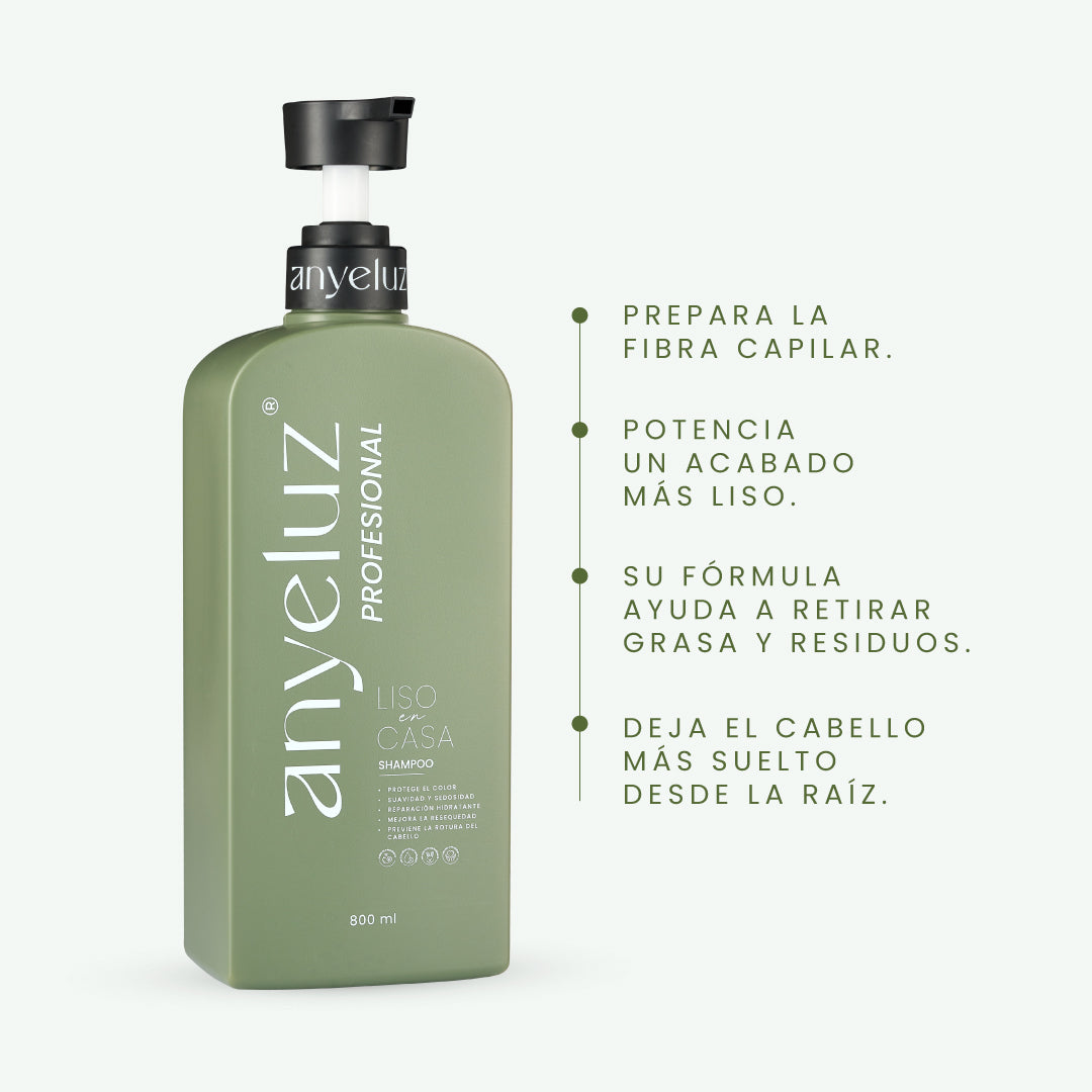 Shampoo LIso en Casa - 4 | Anyeluz Resultados Reales